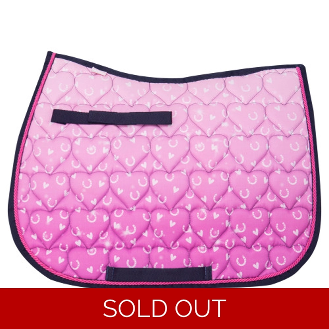 product Image for Pony Fantasy Saddle Pad by Little Rider - Navy/Pink